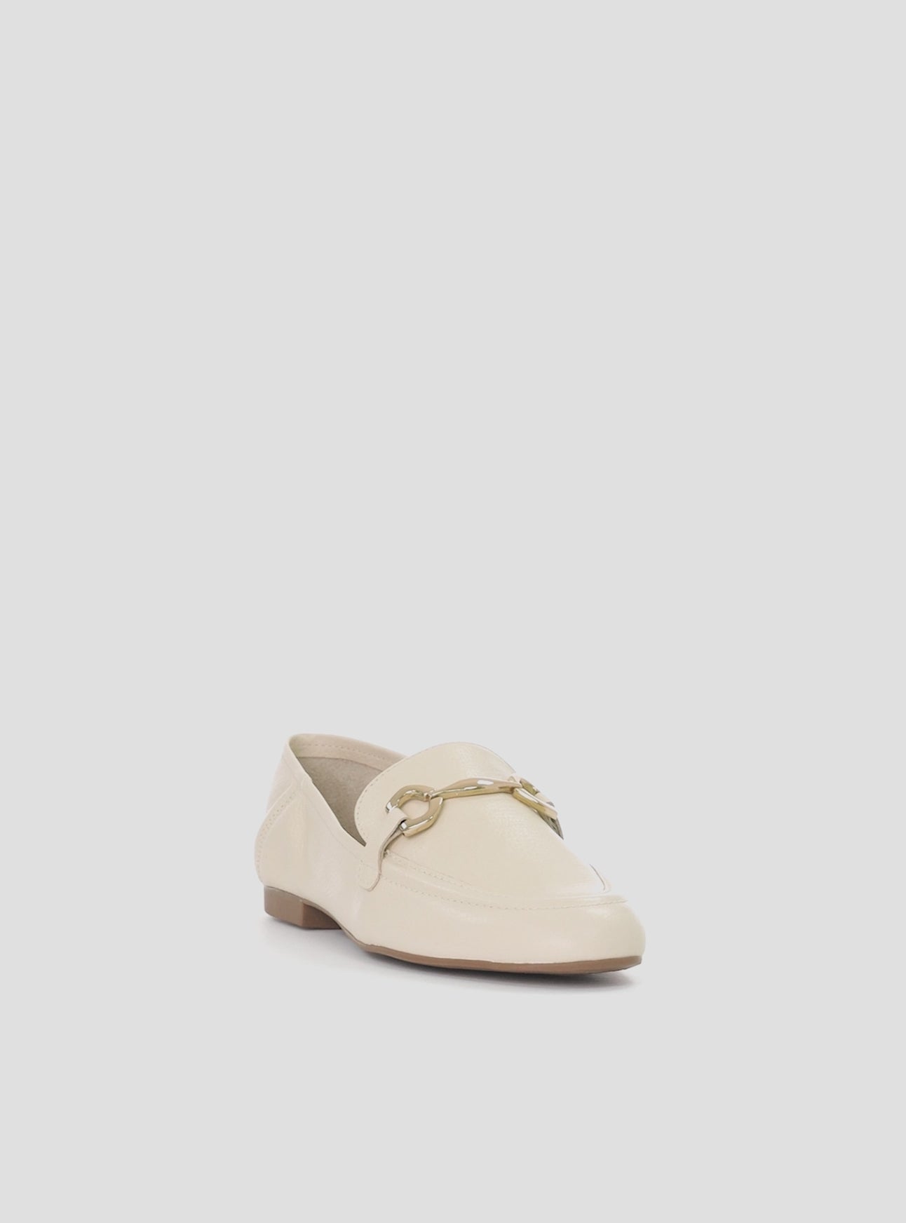 Emma White Leather Loafer Loafer ESSENTIAL