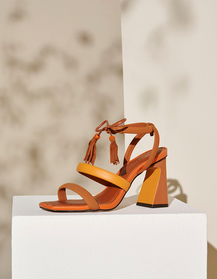 Lenny Frin High Block Sandal